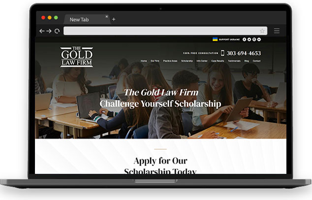 The Gold Law Firm Challenge Yourself Scholarship