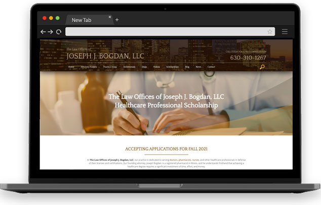 The Law Offices of Joseph J. Bogdan, LLC Healthcare Professional Scholarship