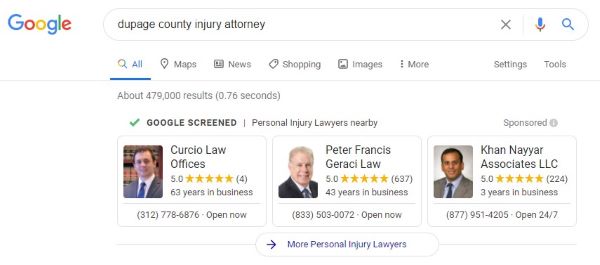 Local Services Ads for attorneys