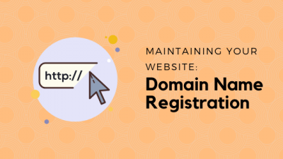 Website domain registration
