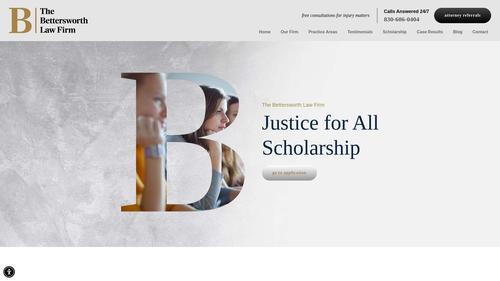The Bettersworth Law Firm Justice for All Scholarship