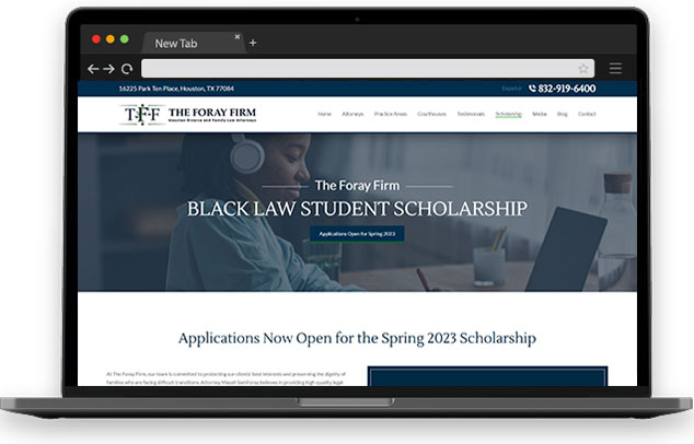 Foray Firm Black Law Student Scholarship