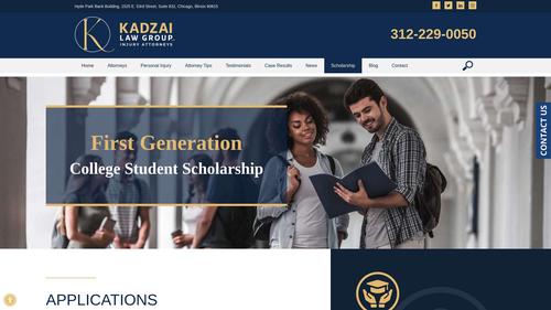 Kadzai Law Group, LLC First Generation College Student Scholarship