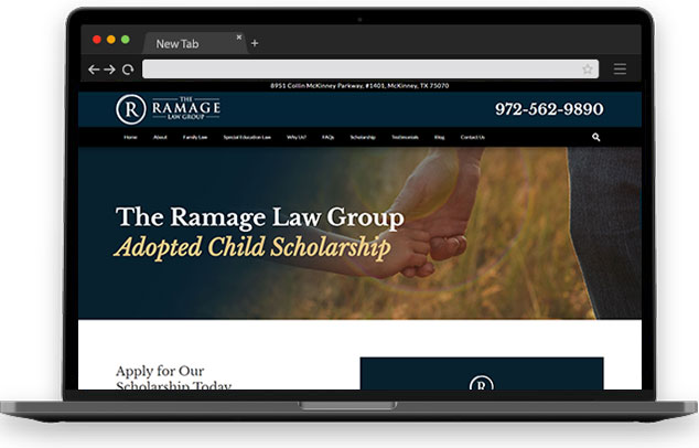 The Ramage Law Group Adopted Child Scholarship