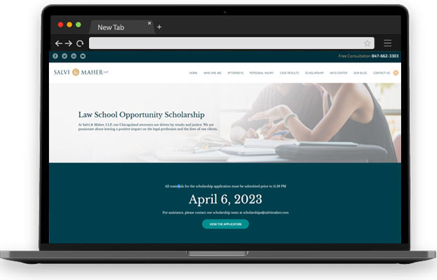 Salvi & Maher Law School Opportunity Scholarship