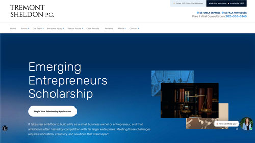 Tremont Sheldon P.C. Emerging Entrepreneurs Scholarship