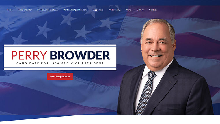 Perry Browder Candidate for 3rd Vice President