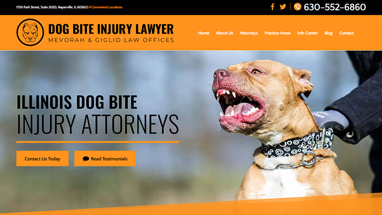 Dog Bite Injury Lawyer - Mevorah & Giglio Law Offices LLC