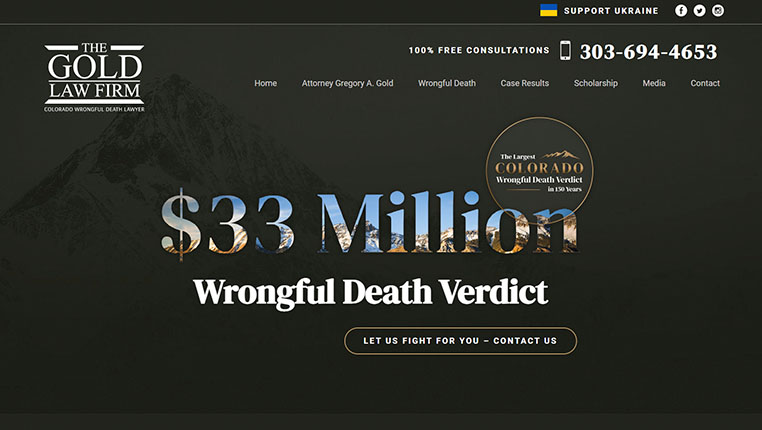 Colorado Wrongful Death Lawyer, A Division of The Gold Law Firm