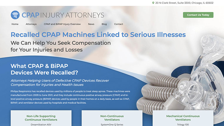 CPAP Injury Attorneys