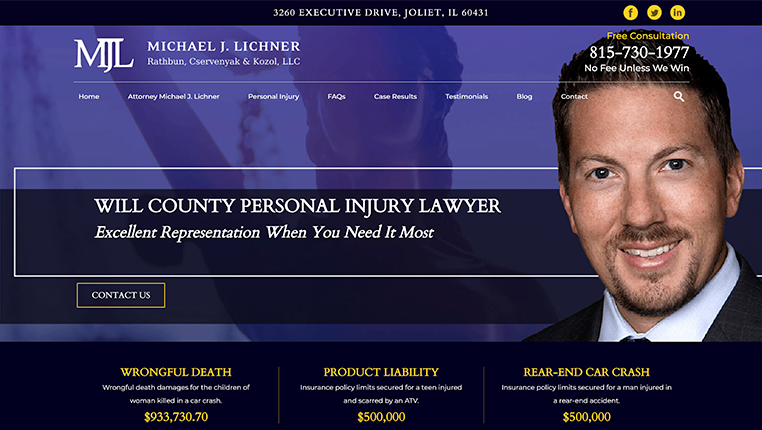 Michael J. Lichner - Will County Personal Injury Lawyer